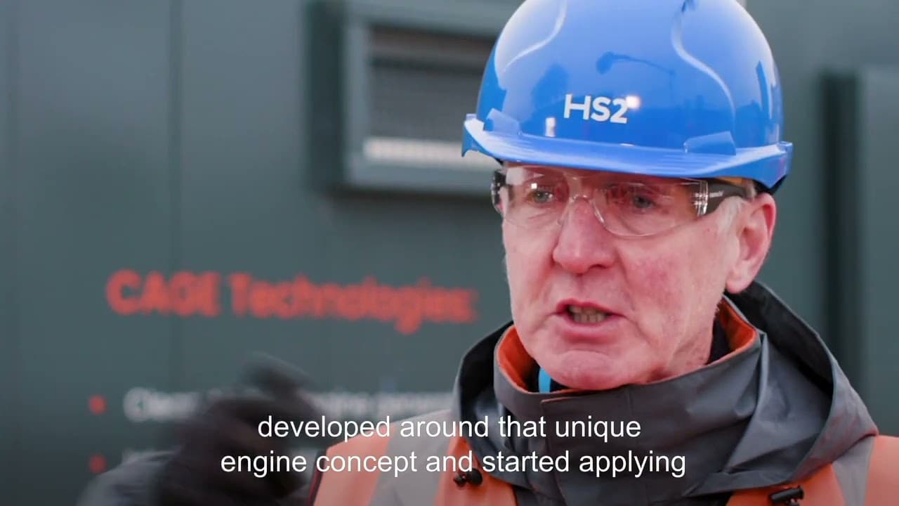 The Clean Air Gas Engine: reducing diesel pollution on construction sites including HS2